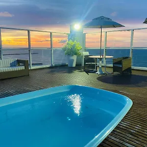 **** Hotel Na Beira Mar De - Vista Mar Brasil